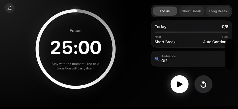 Flip Clock Pro: Desk Clock app interface screenshot 2